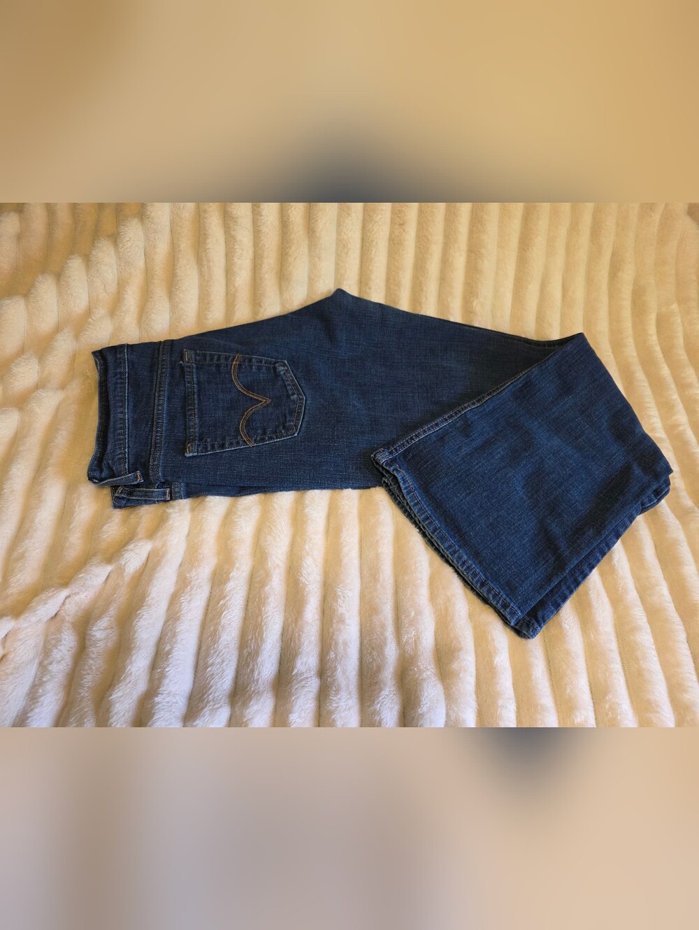 Levi's Women's Dark Blue Flare Jeans